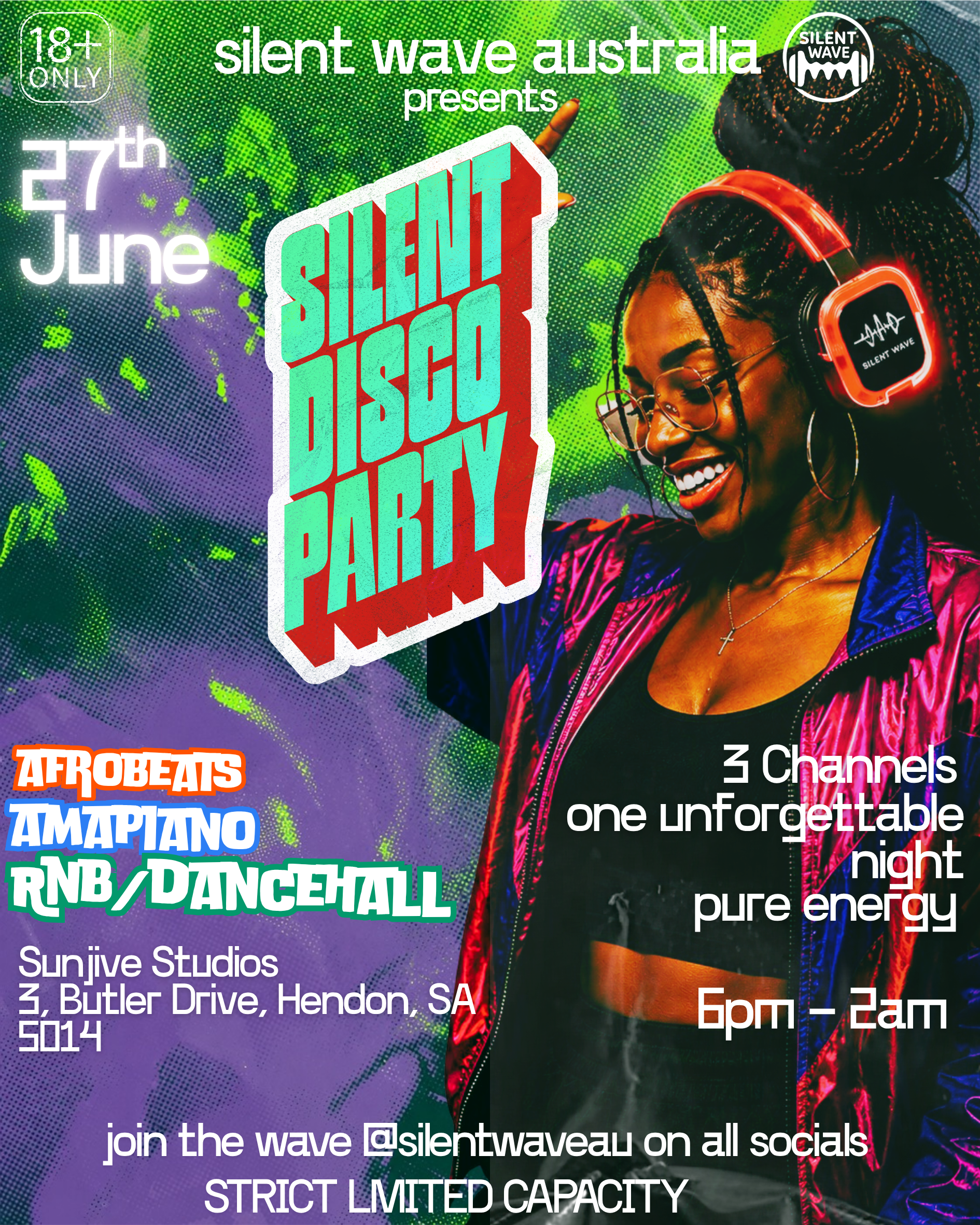 SILENT WAVE AUSTRALIA SILENT DISCO PARTY